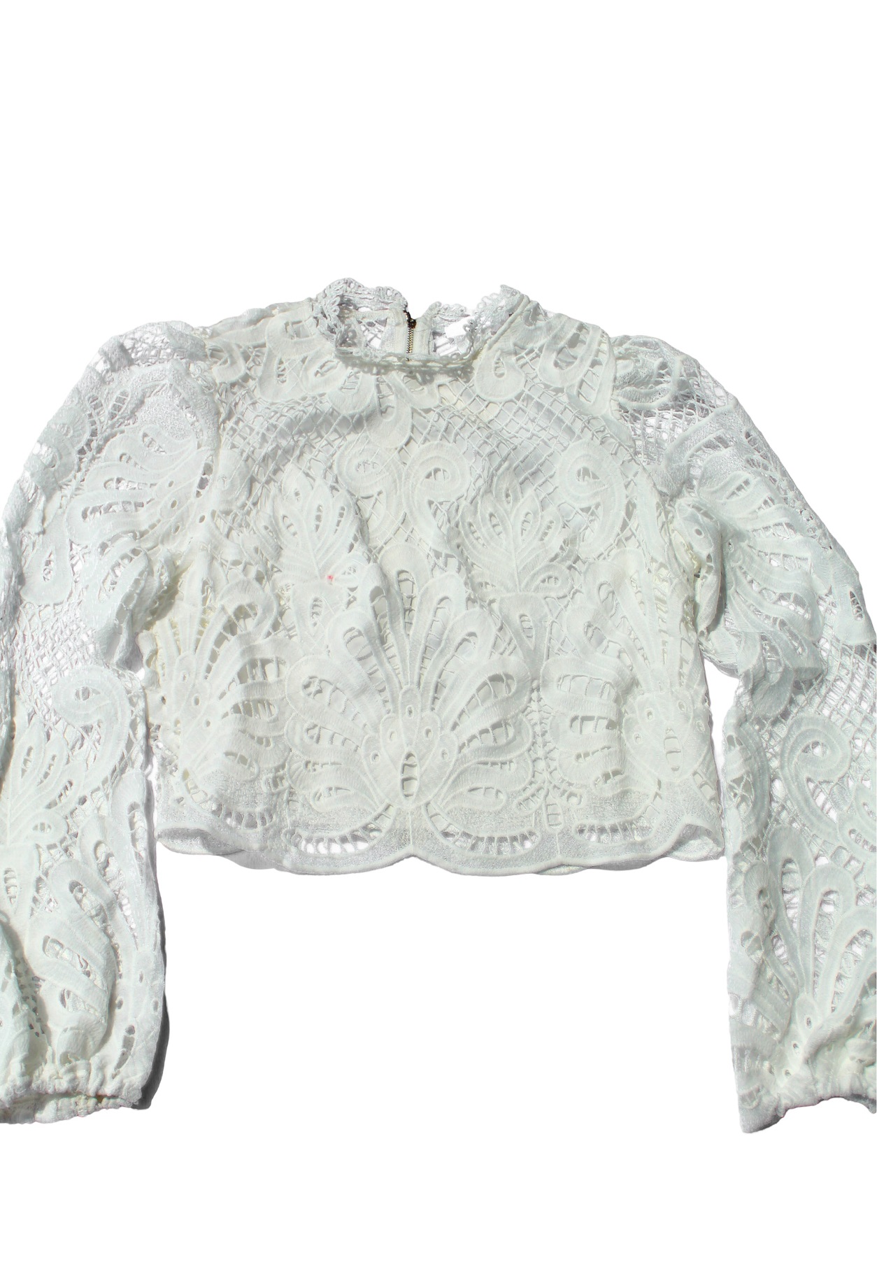 Blusa de encaje