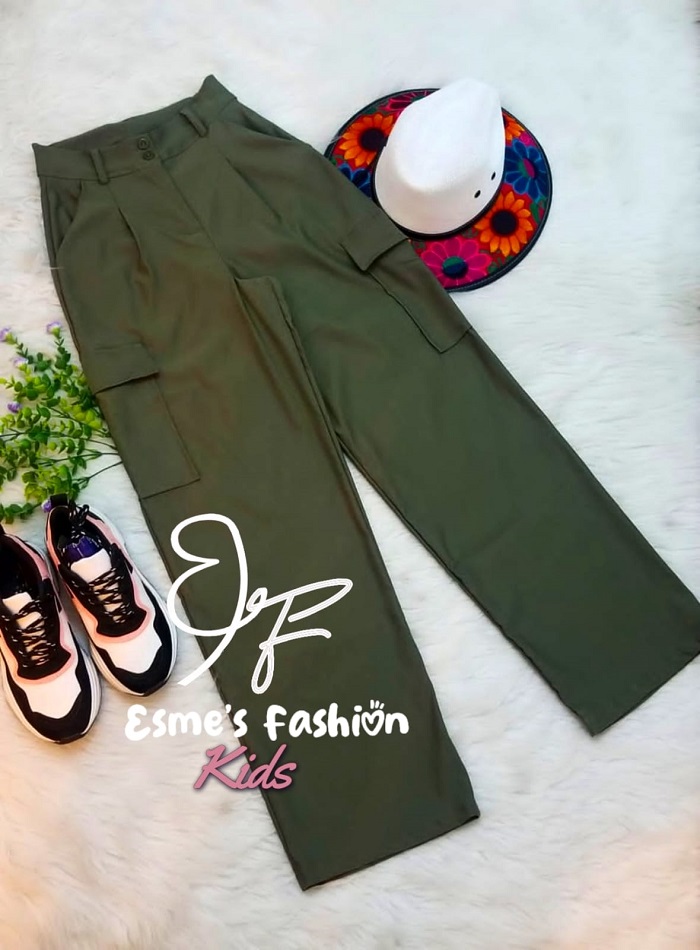Pantalon cargo de niña
